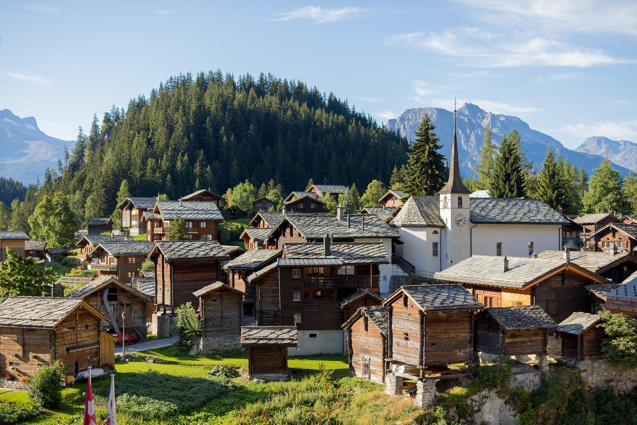 Hotel Blattnerhof Blatten bei Naters Zewnętrze zdjęcie