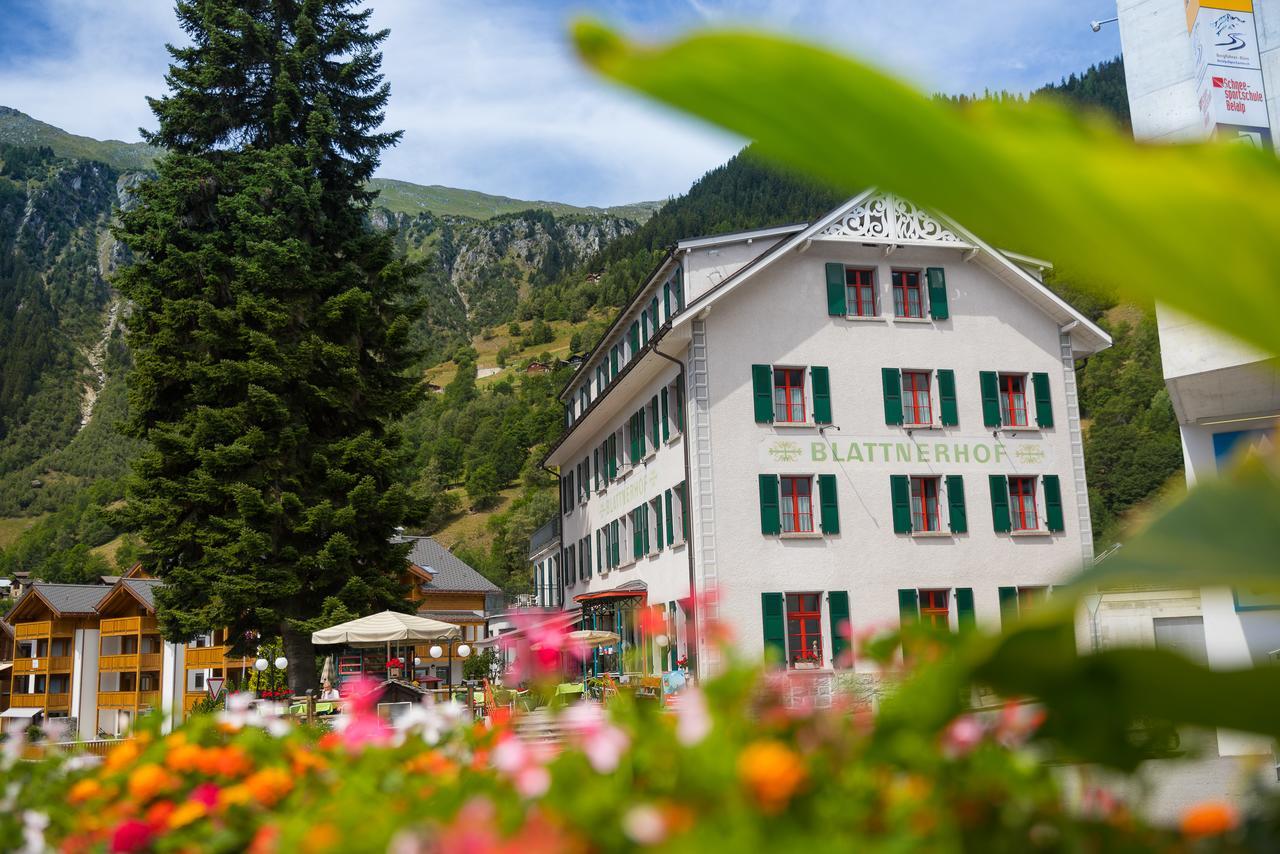 Hotel Blattnerhof Blatten bei Naters Zewnętrze zdjęcie